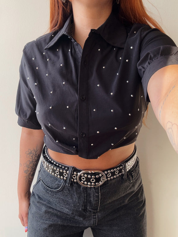 Camisa crop Lucy