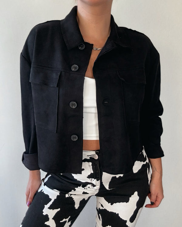 Chaqueta gamuza