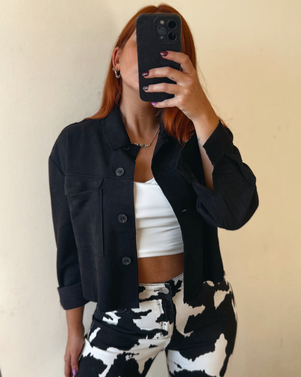 Chaqueta gamuza
