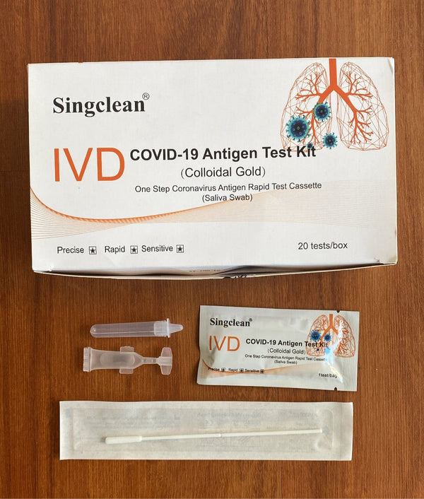 Test rápido antígeno Salival